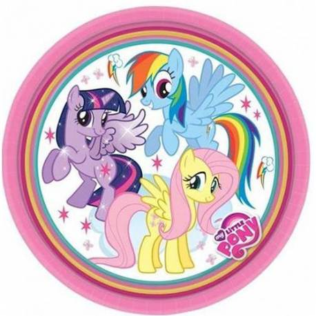 Krožniki My Little Pony 20 cm, 8/1