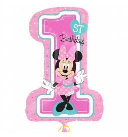 Folija balon Minnie 1st birthday