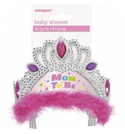 Pink tiara Mom to be