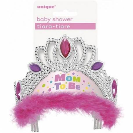 Pink tiara Mom to be