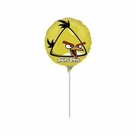 Yellow Angry Birds na palčki