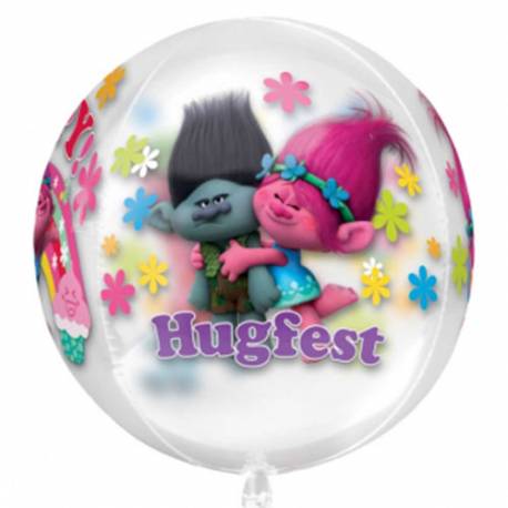 Folija balon Trolls orbz