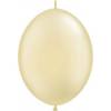 Veriga baloni 30 cm, Pearl beli 10/1