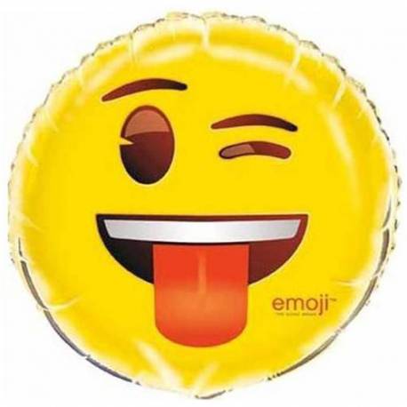 Folija balon Emoji, Jezik