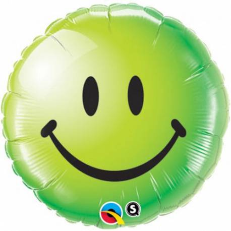 Folija balon Emoji, zelen