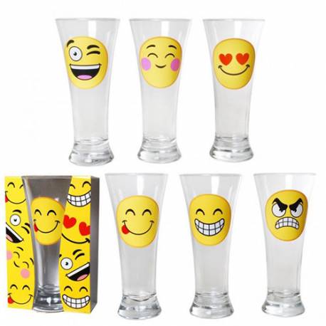 Kozarec za pivo Smiley, sortirano