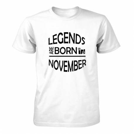 Majica za rojstni dan, Legende, November