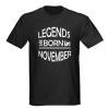Majica za rojstni dan, Legends, November