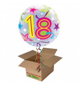 Napihnjen Bubble balon Stars 16 let, pisan