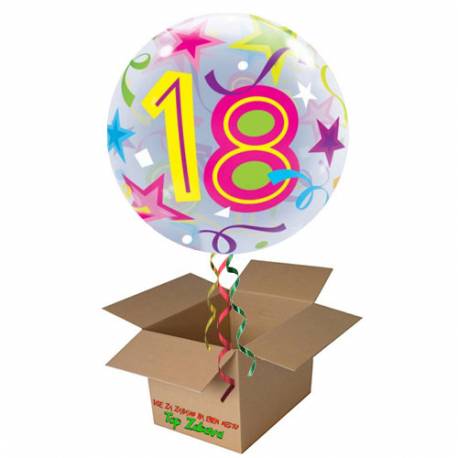 Napihnjen Bubble balon Stars 16 let, pisan