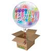 Napihnjen Bubble balon Birthday Candles