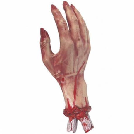 Odtrgana krvaveča roka