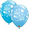 Baloni za rojstvo, Baby Boy Dots 10/1