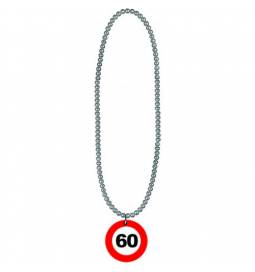 Ogrlica Stop znak za 50 rojstni dan