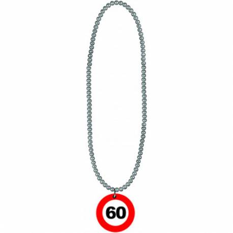 Ogrlica Stop znak za 50 rojstni dan