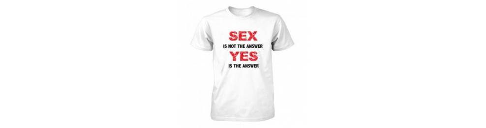 Majice s SEX tematiko